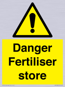 Danger Fertiliser store